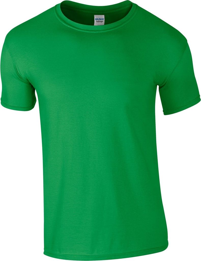 Gildan Herren Soft Style T-Shirt PC2882 (L) (Irisches Grün)