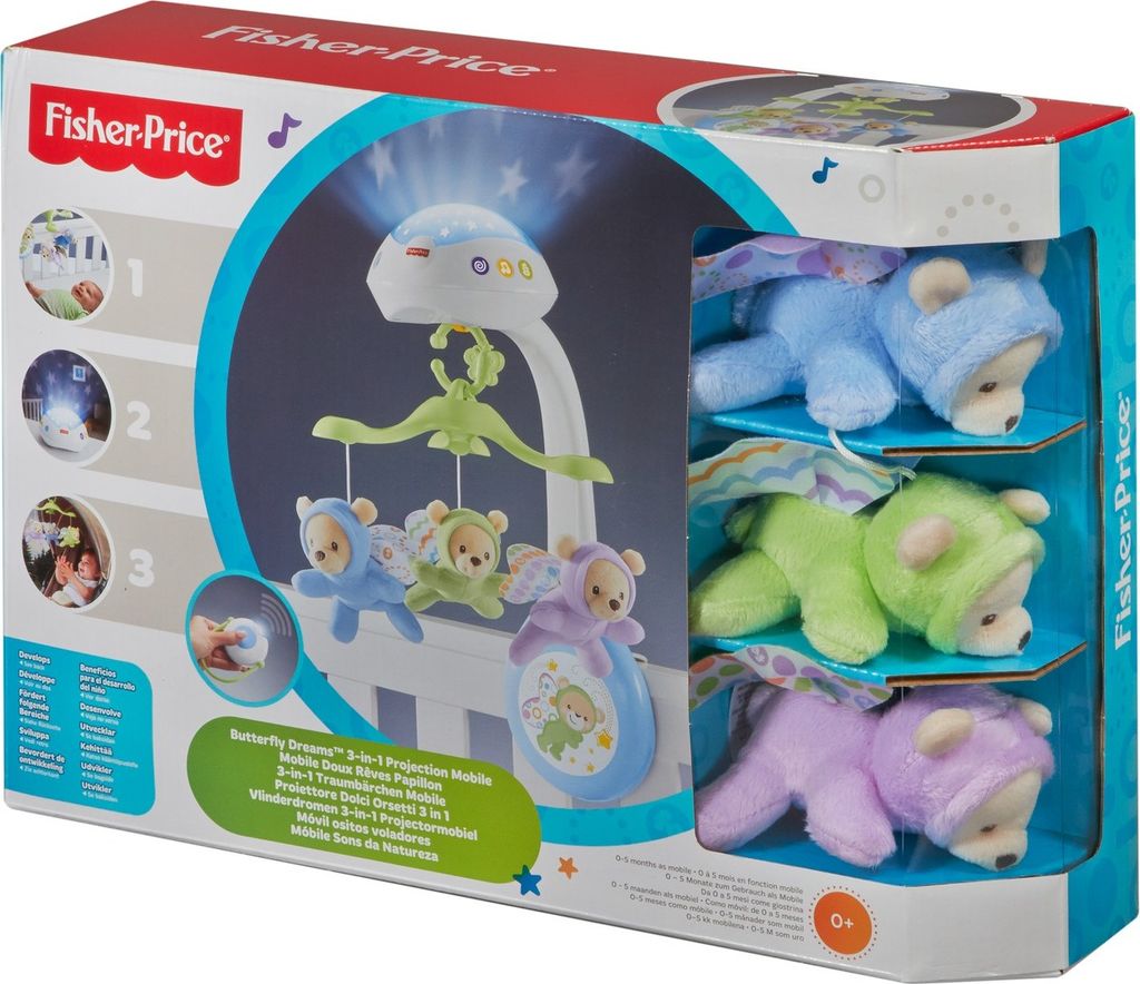 Mobilný telefón Fisher-Price 3 v 1 Dream Bear Obrázok produktu 