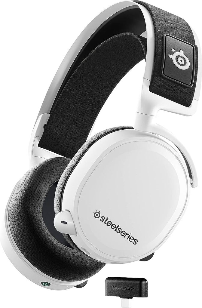SteelSeries Arctis 7+ Wireless Gaming-Headset, weiß Produktbild 