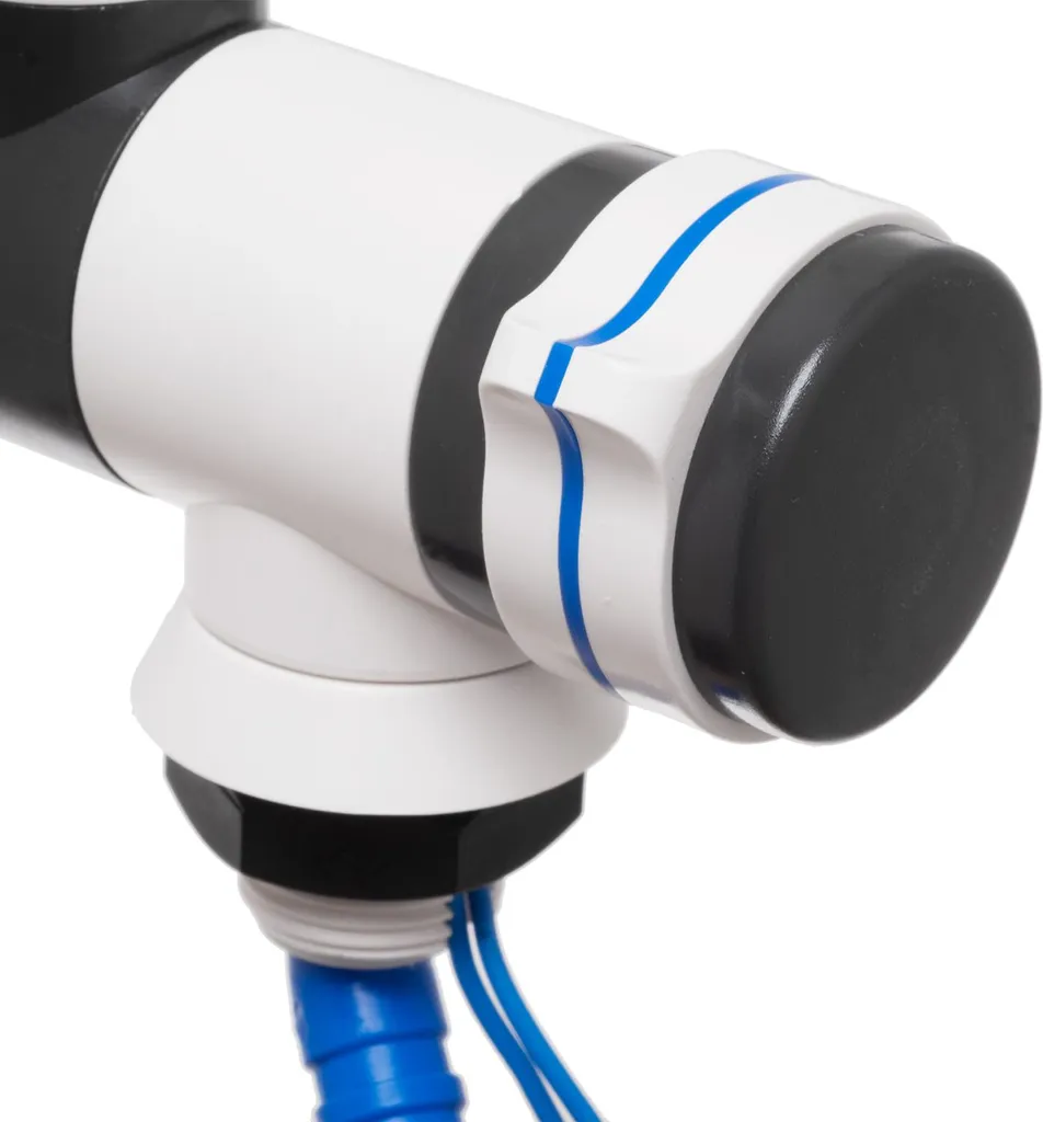Robinet 12V eau froide pour aménagement fourgon et caravane blanc - 5