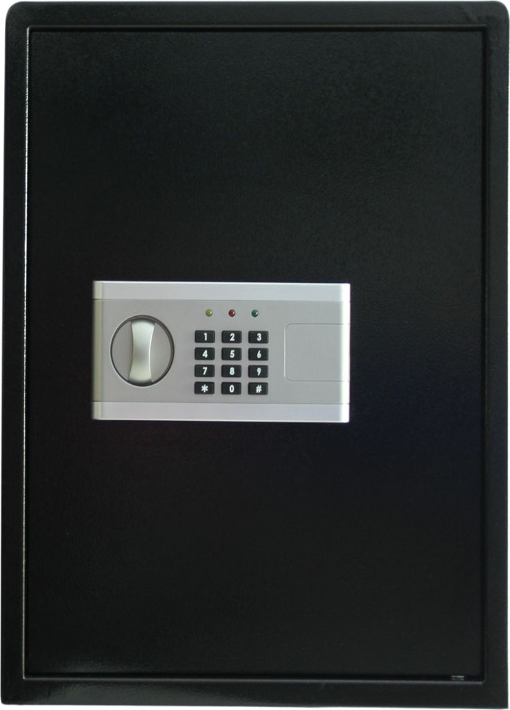 Tresor Safe Elektronischer Möbeltresor Wandtresor Geldschrank Dokumententresor XL - C4 schwarz