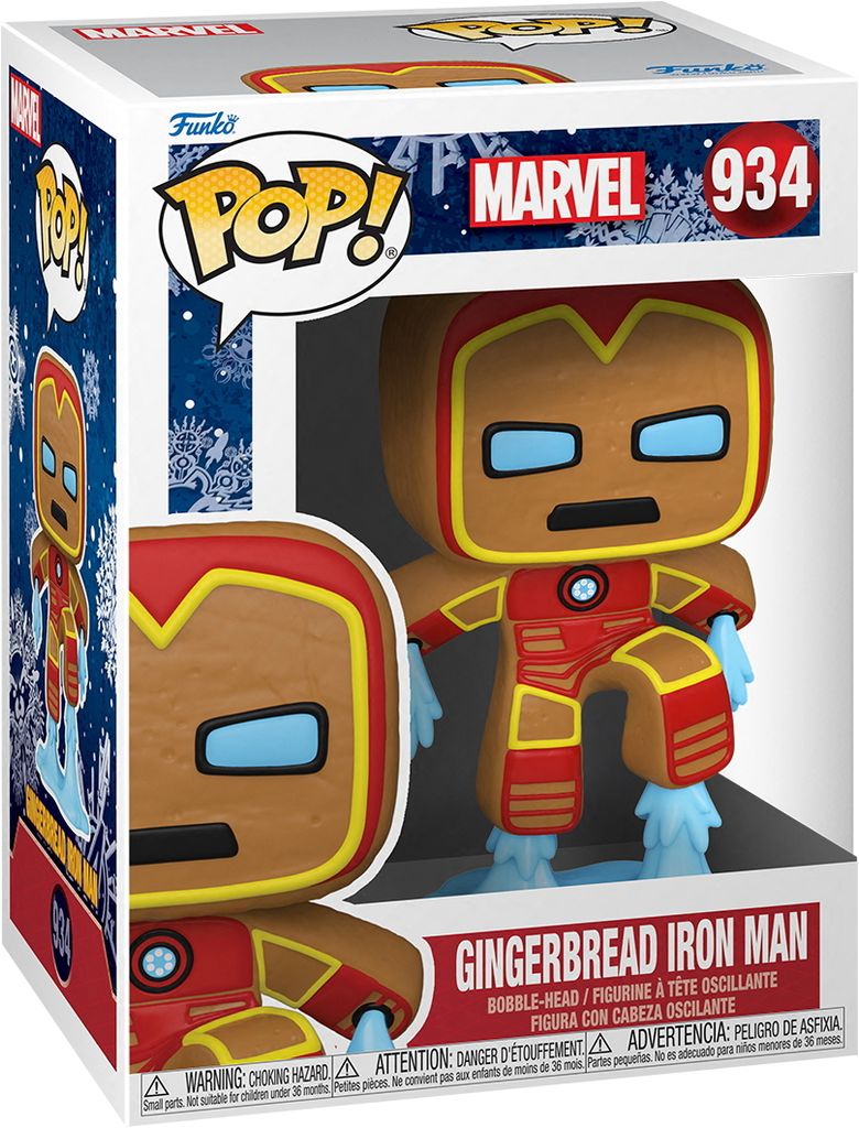 Vinyl Figur Funko Pop! Gingerbread Lebkuchen Iron Man 934 Marvel 