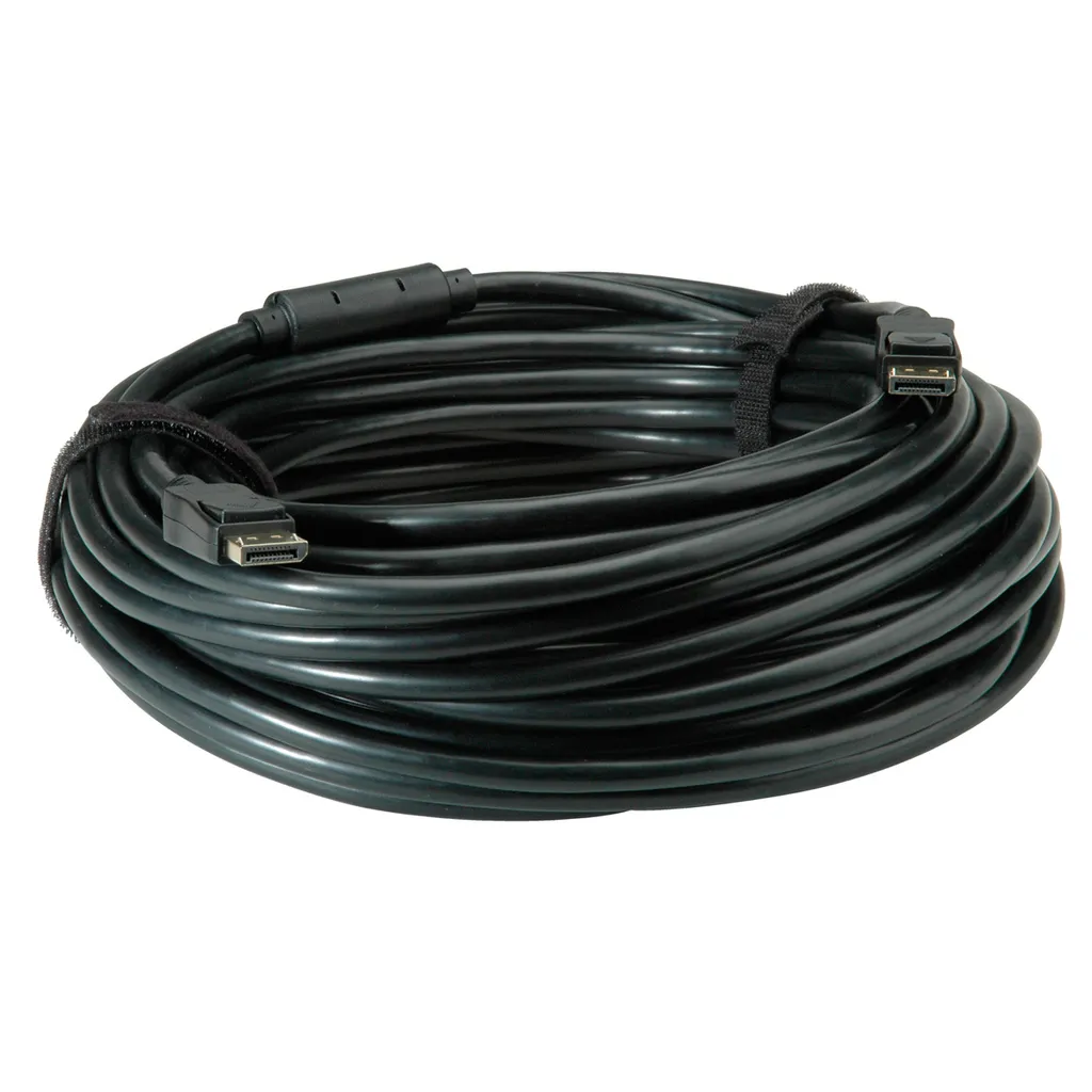 Câble DisplayPort v1.2 actif VALUE 20m ST/ST Noir pour Haute Résolution - 4