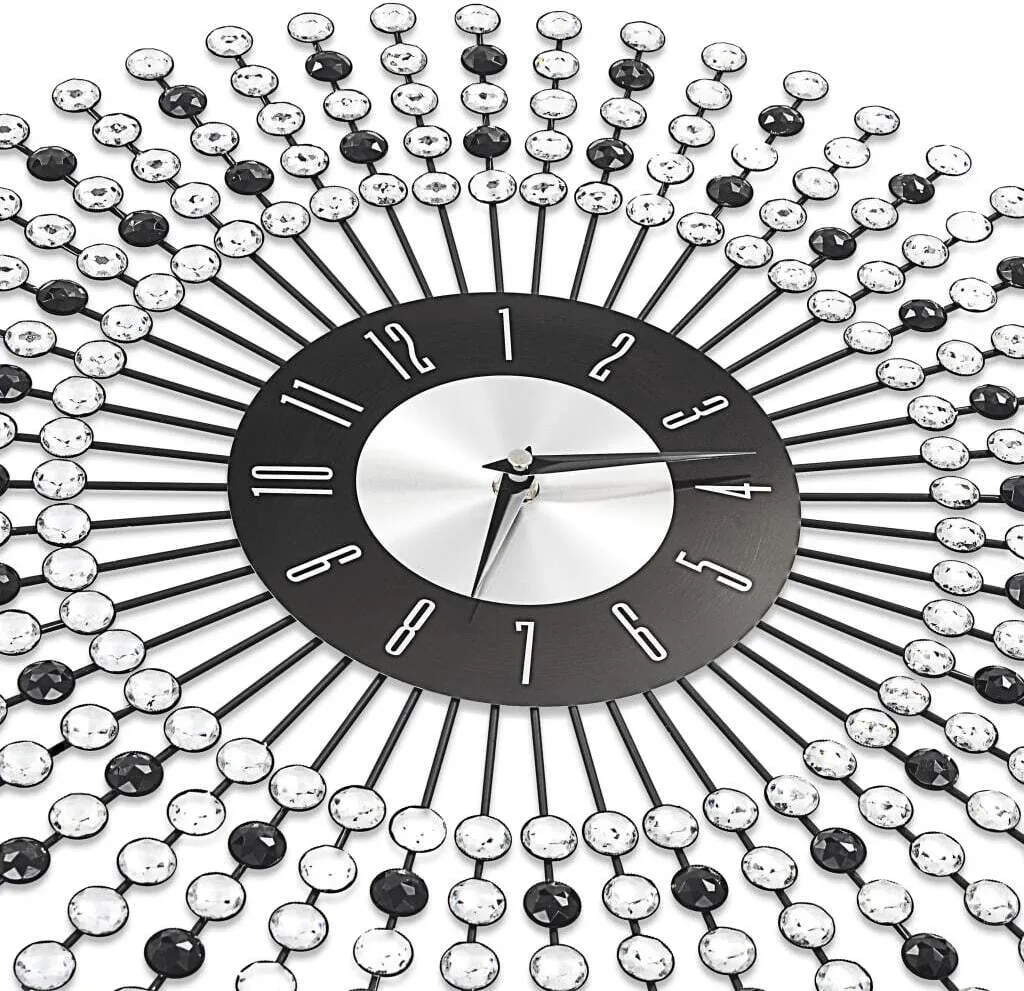 Orologio da Parete Industrial Chic 43cm Nero - Must-Have 2024 - 4