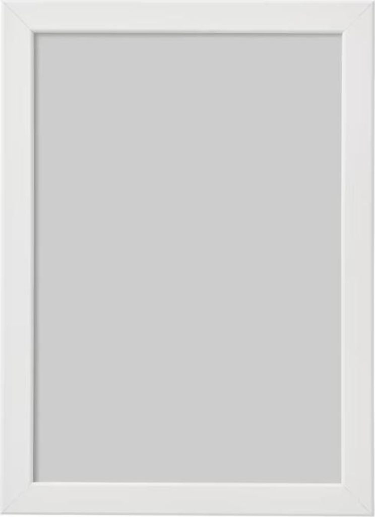 Weißer Wandrahmen, Fotorahmen, Poster, 50x70cm B2