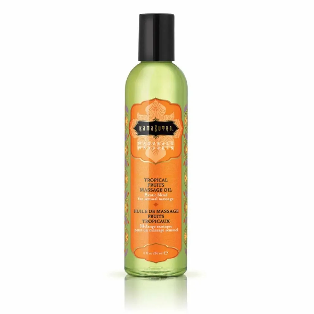 Huile de Massage Relaxante Fruits Tropicaux pour Moments de Détente