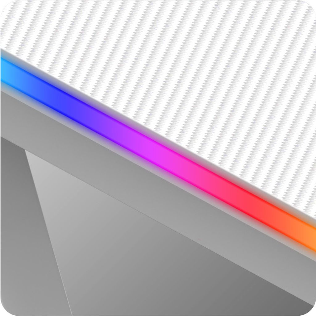 huzaro Hero 3.3 RGB | LED herní PC stůl | včetně podložky Obrázek produktu 3