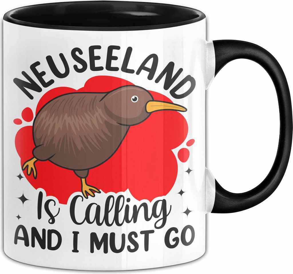 Neuseeeland Tasse Geschenk Auslandsjahr Abschied Produktbild 
