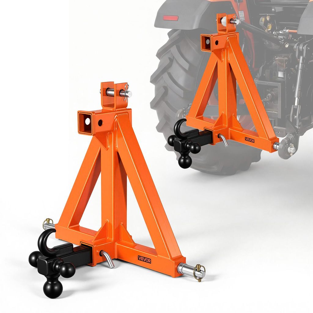 Attelage 3 points VEVOR avec fixation de 2 pouces, attelage Image du produit 