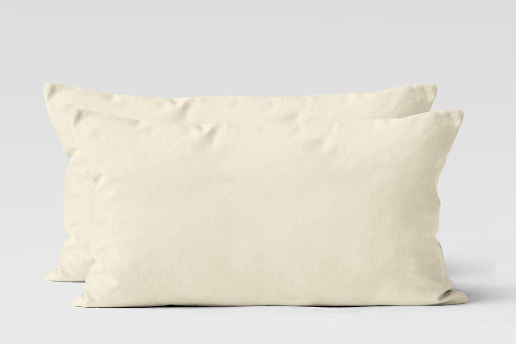 Jersey Kissenhüllen 2er Set 100% Baumwolle superweich Produktbild 