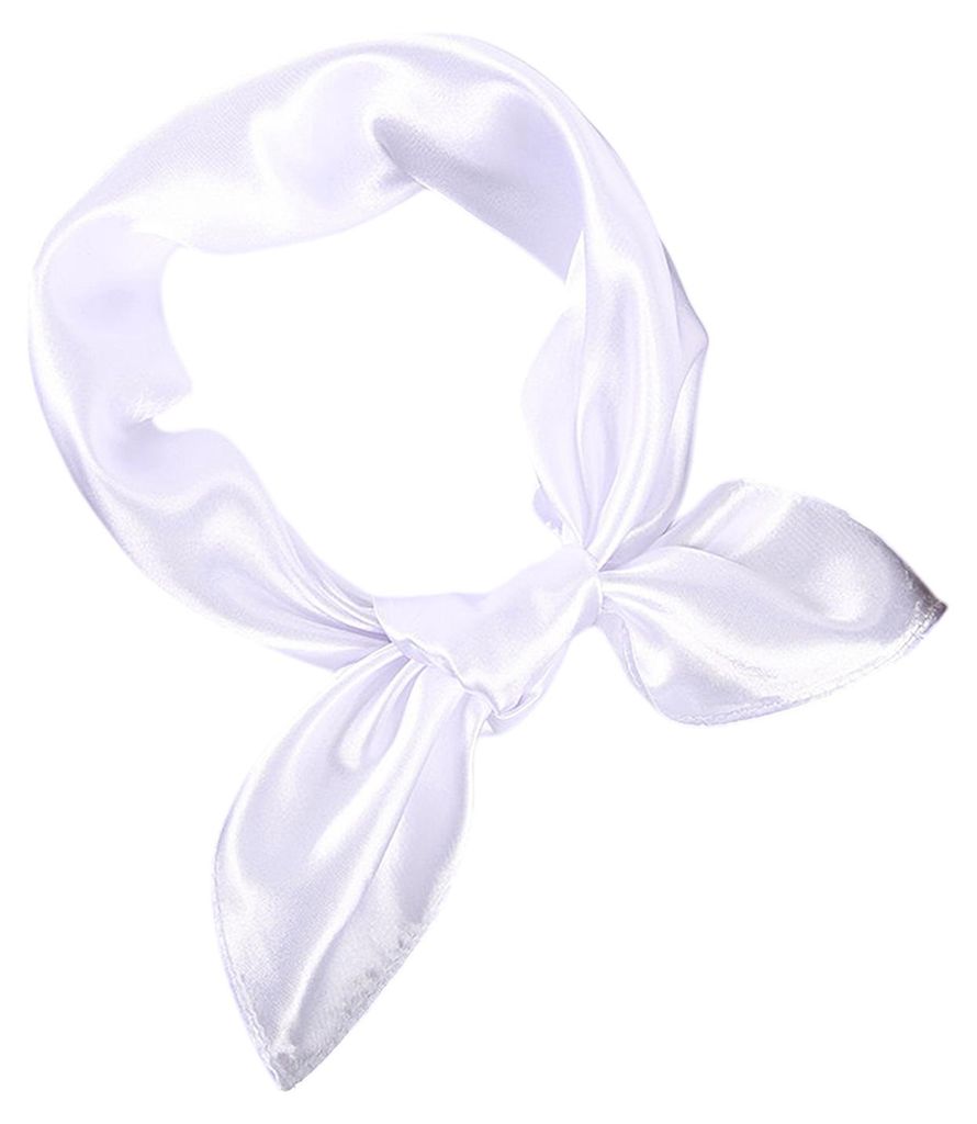 Seidenschal, weich, atmungsaktiv, glatt, quadratisch, aus Satin, Sonnenschutz, Kopftuch, Stirnband, Halstuch, leichtes Modeaccessoire
