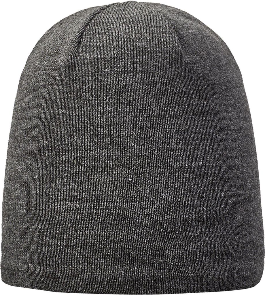 Areco schlichte Strickmütze mit Fleece-Innenfutter, grau, Gr. Einheitsgröße