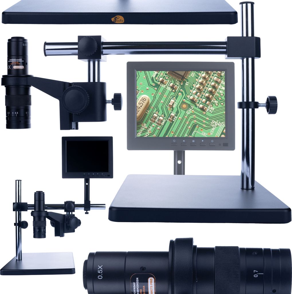 Earth Pro MCEP-0.5X-PZRR Digitales Mikroskop mit verstellbarem Arm