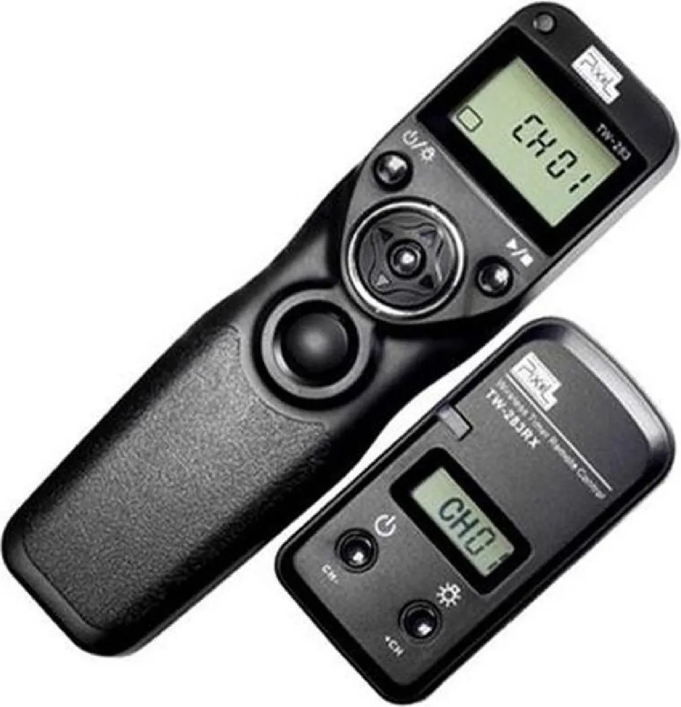 Pixel TW-283-S2 Télécommande sans Fil Minuteur LCD pour Appareils Sony