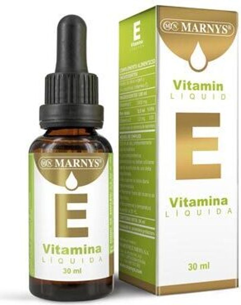 MARNYS® tekutý Vitamin E 30 ml - Vysoko kvalitná ochrana Obrázok produktu 