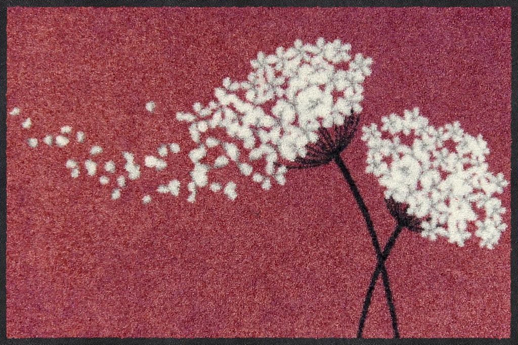 Fussmatte Salonloewe Wishfull Blossom berry 50x75 cm