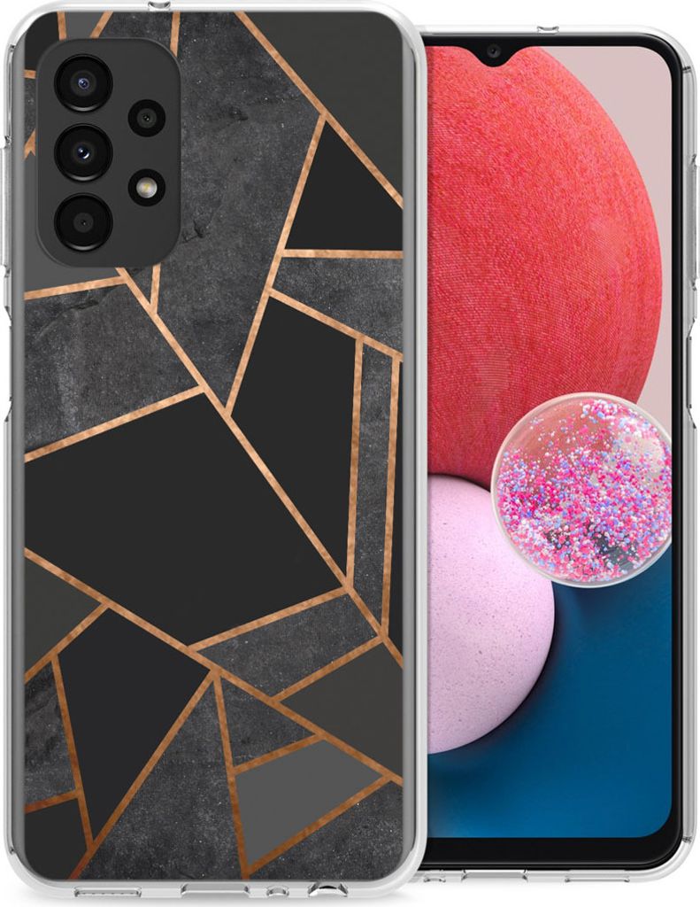 imoshion Design Hülle Samsung Galaxy A13 (4G) - Black Graphic