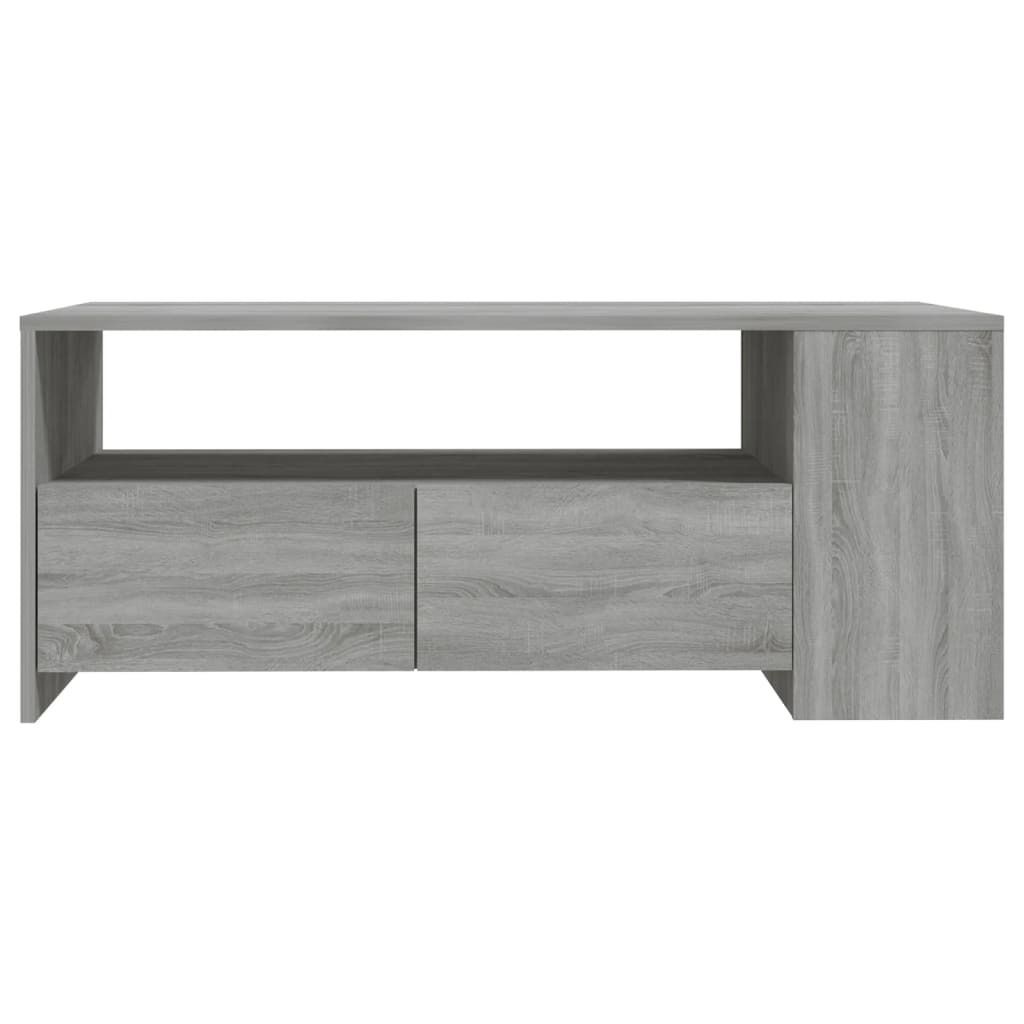 "im Sonderangebot"Couchtisch - CLORIS - Wohnzimmertisch - Robust und langlebig - Grau Sonoma 102x55x42 cm Holzwerkstoff - DEMöbel6672087