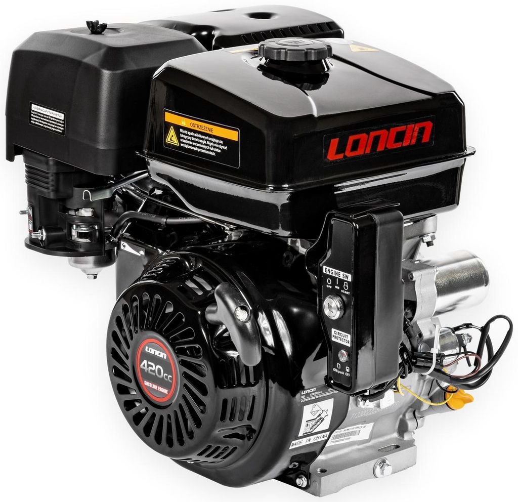 SILNIK LONCIN G420FD-A Z ROZRUSZNIKIEM SPALINOWY BENZYNOWY Zdjęcie produktu 
