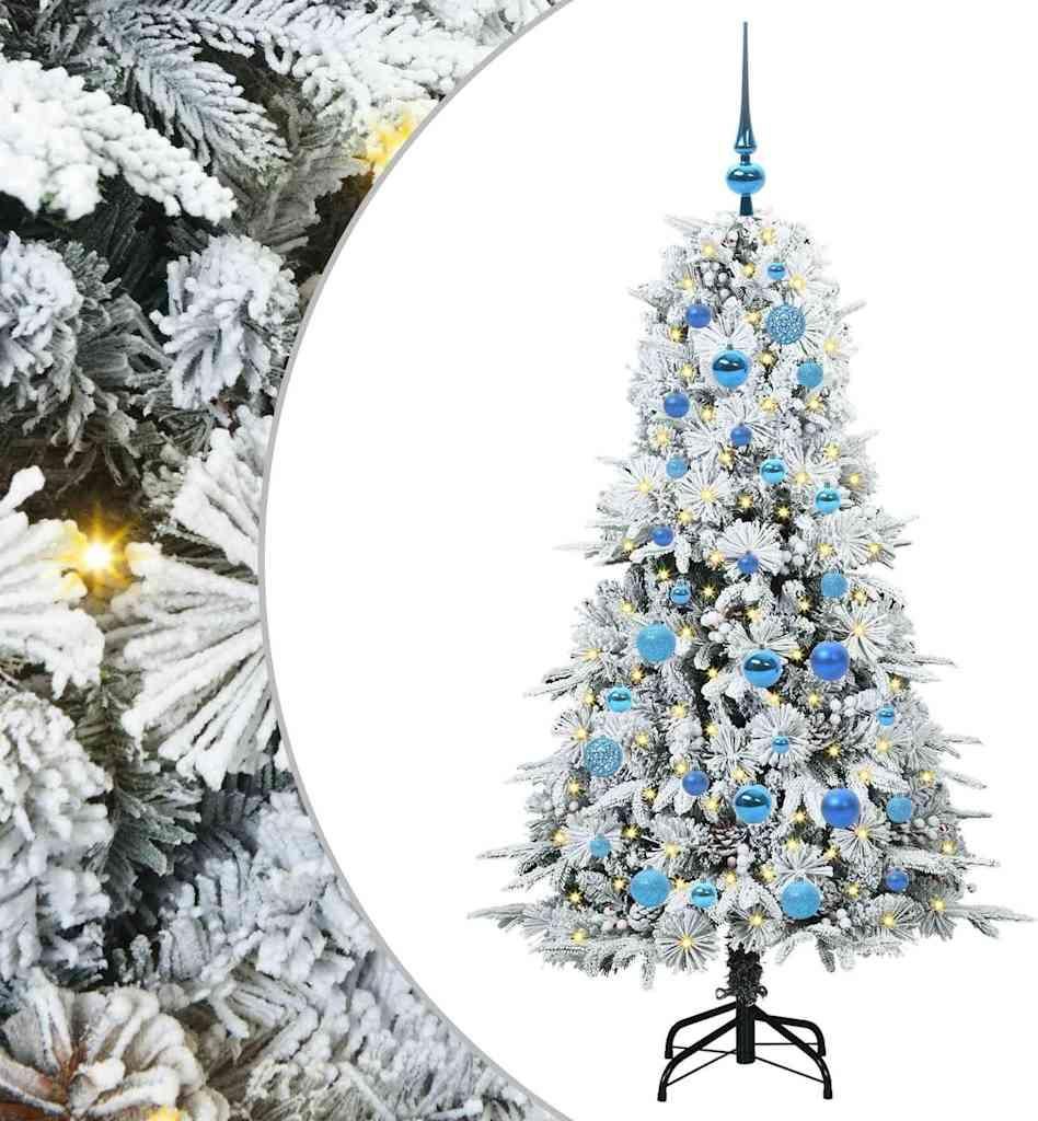 "2026 MODERNE" Künstlicher klappbarer Weihnachtsbaum Weiß 150 cm PE und PVC - Künstliche Weihnachtsbäume CC8285527