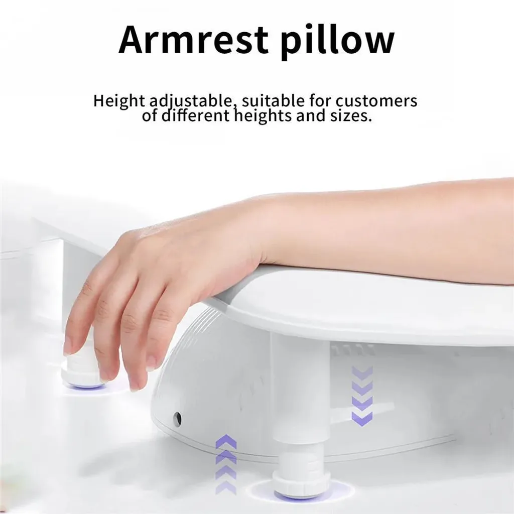 Fini les douleurs au poignet : support main manucure ergonomique 15°