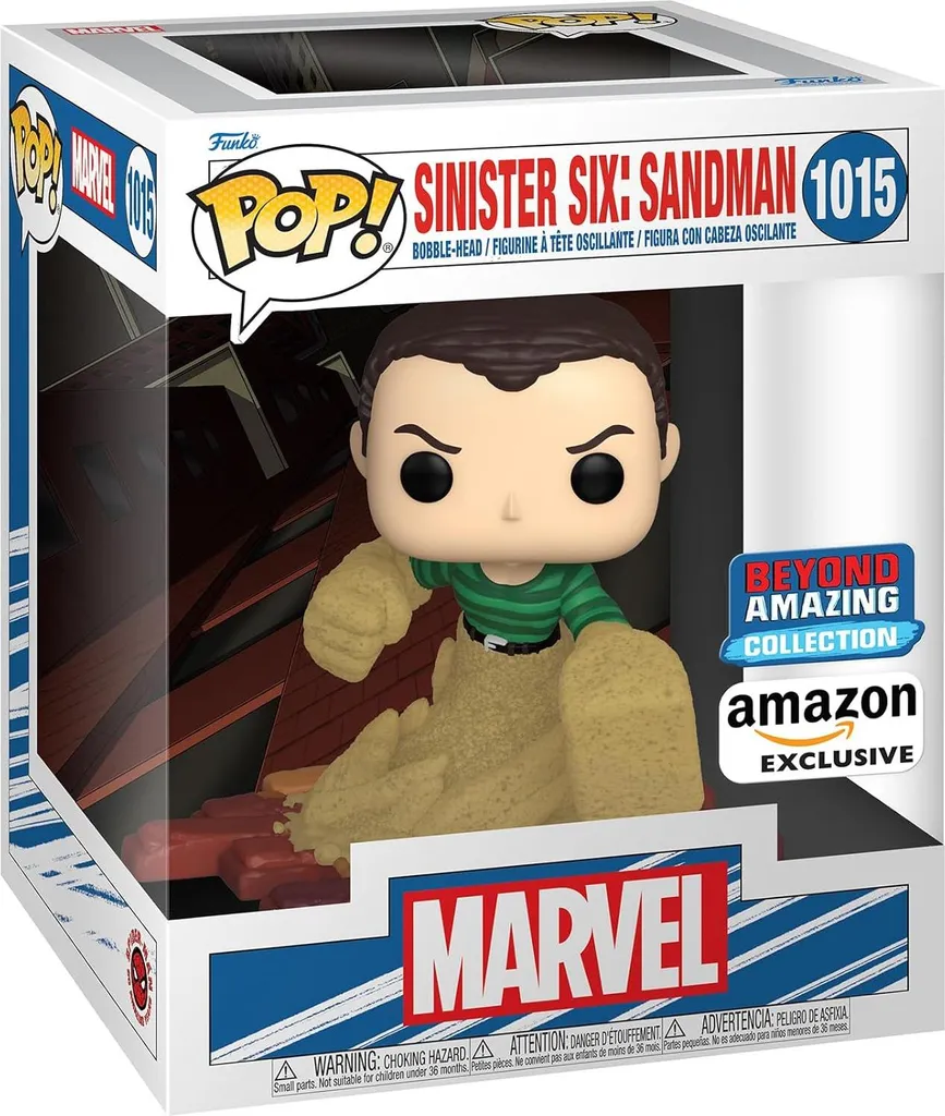 Funko Pop Sandman #1015 Diorama Marvel Sinister Six avec Socle de Sable
