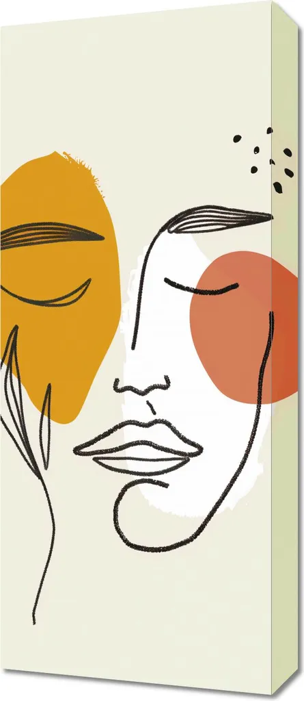 Quadro 30x70 cm Sussurro dello spazio