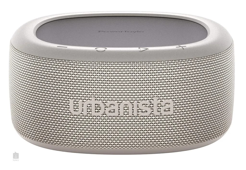 Urbanista Malibu enceinte portable Bluetooth solaire - Gris minéral