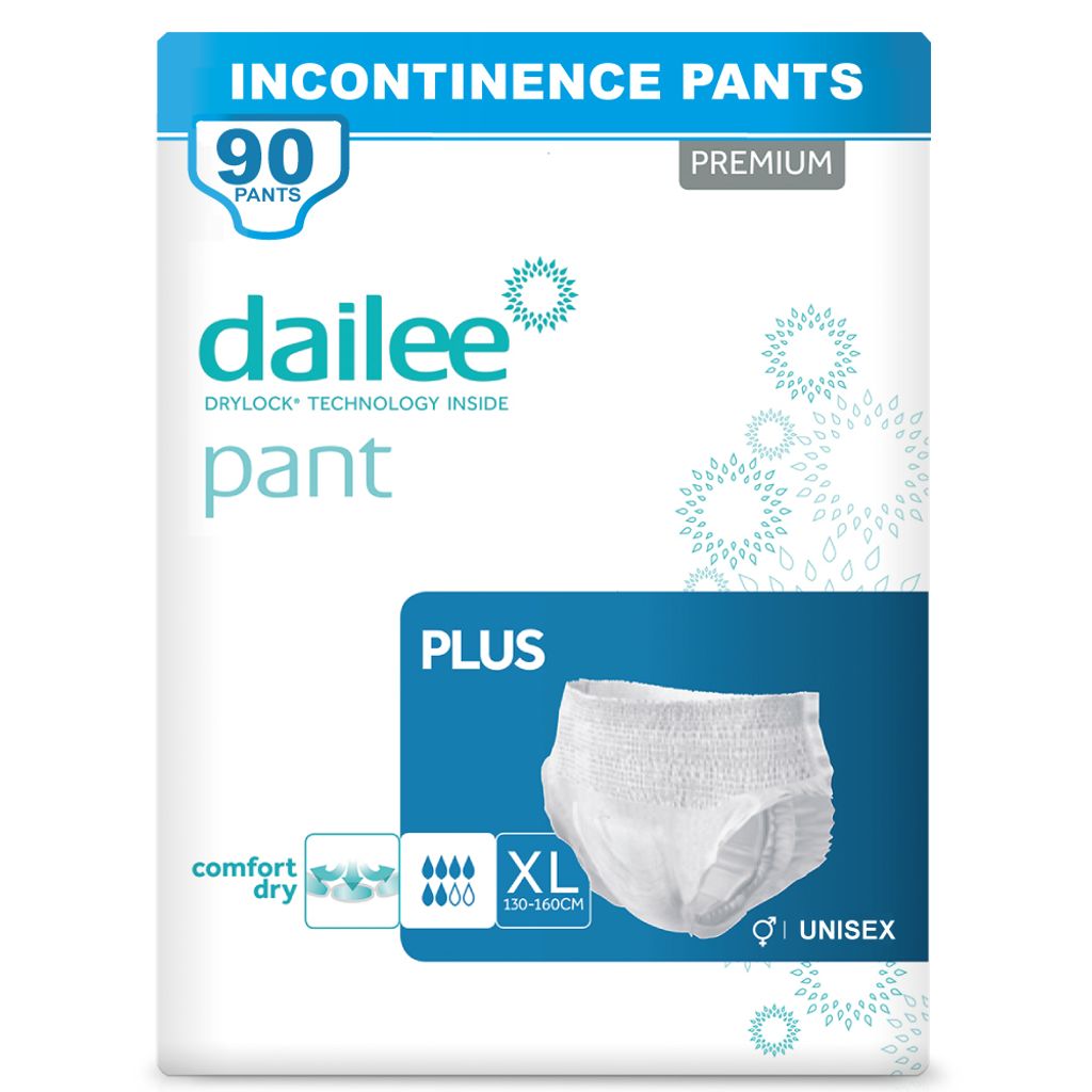 Dailee Pants Plus XL - 90x Windeln für Erwachsene - Produktbild 
