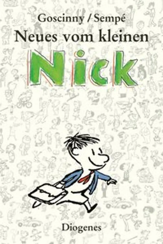 Livre illustré Le Petit Nicolas : recueil Neues vom kleinen Nick pour enfants