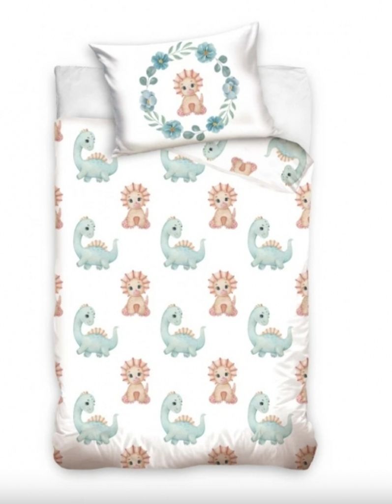 Dino BABY Bettbezug- 90 x 120 cm - Baumwolle