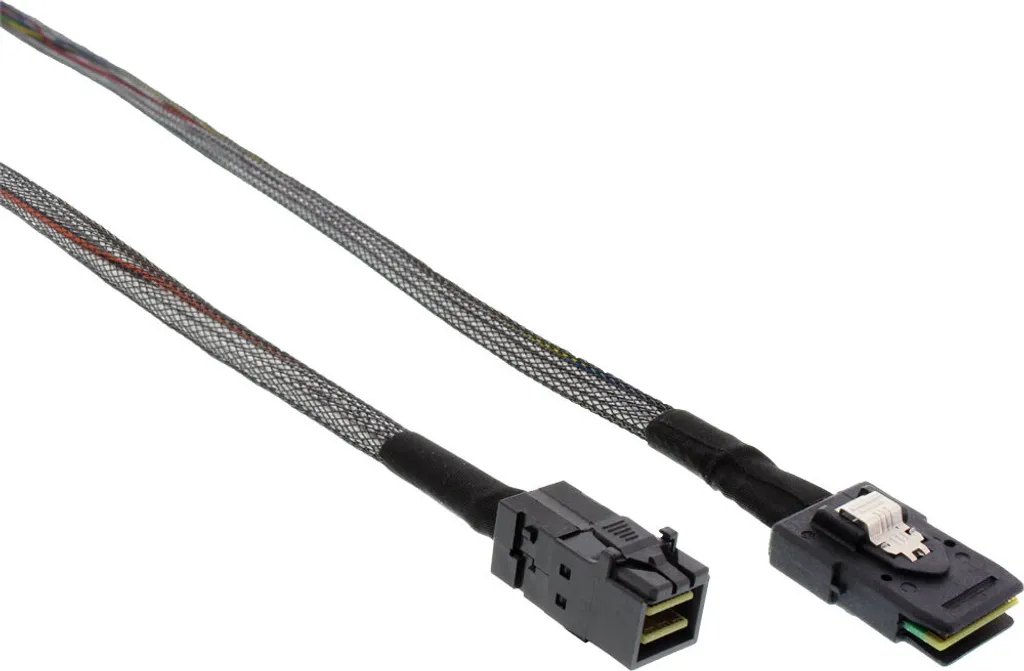 Cavo Interno Mini-SAS HD SFF-8643 verso SFF-8087 InLine 27628A 0.5m