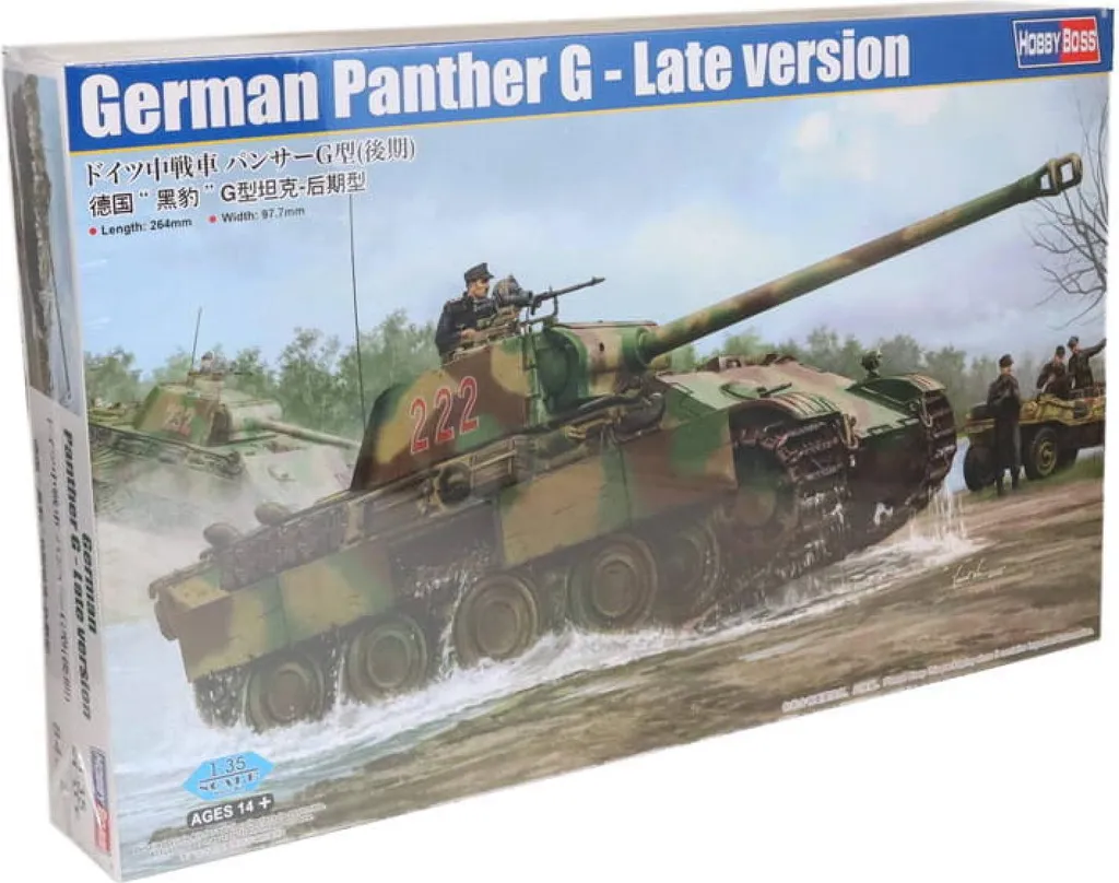 Char Panther G Allemand 1/35 - Détails Haute Fidélité Fin de Guerre