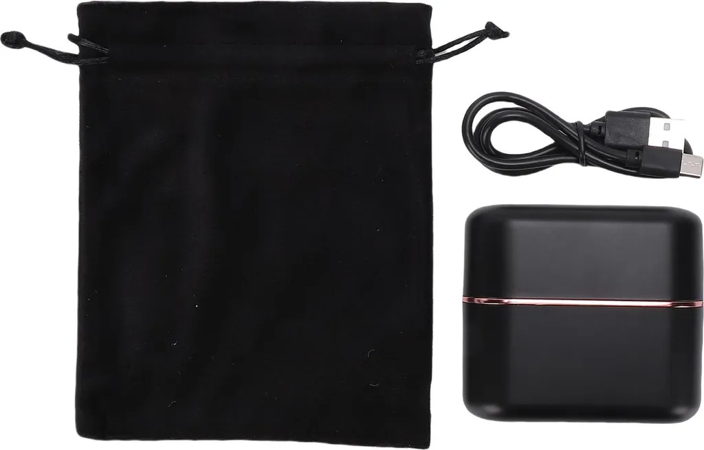 Spazzola Lisciante Senza Fili USB: Mini Pettine Termico Anti-Scottatura