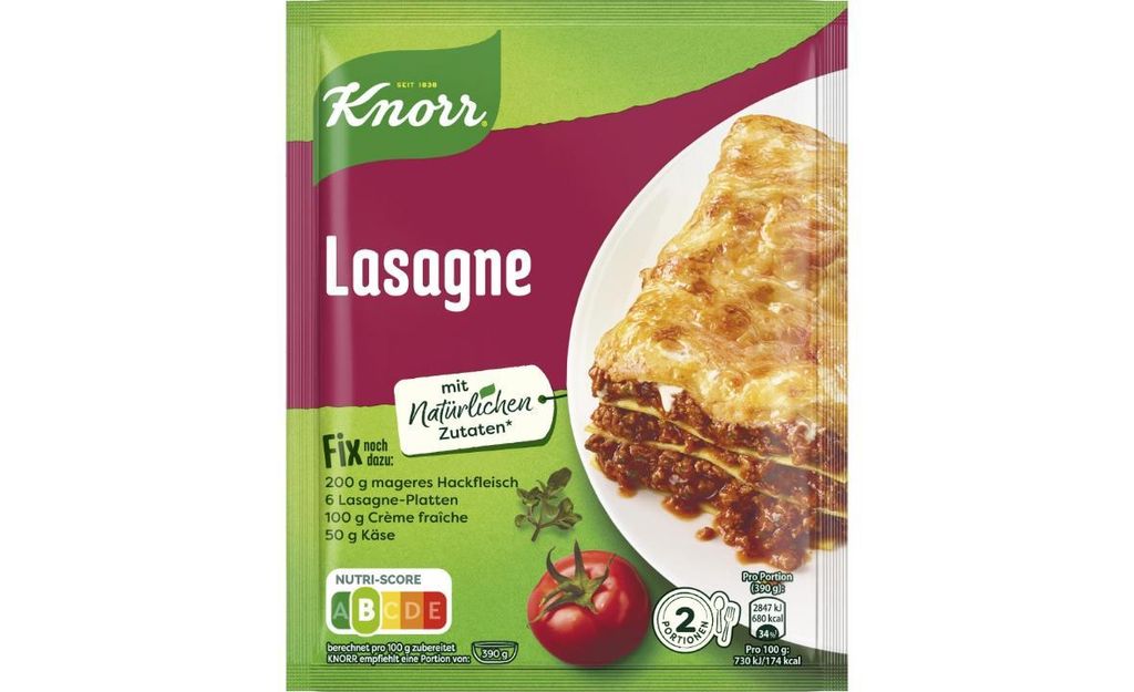 Knorr Fix Lasagne 52g