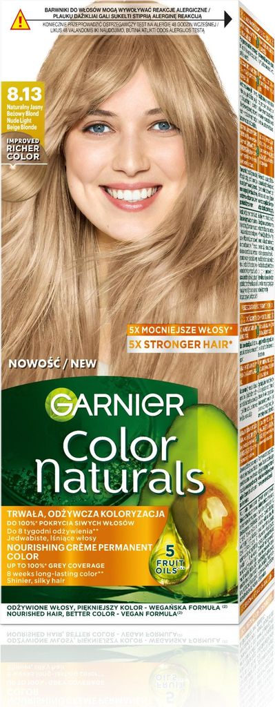 GAR COLOR N Lack Nr. 8.13 Naturbeige Blond Produktbild 