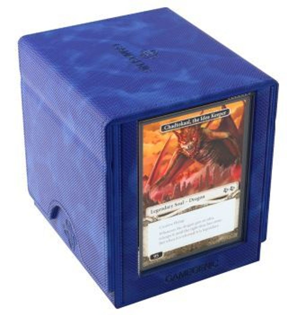 Scatola porta carte Sidekick PRO 100+ XL blu per le carte Immagine del prodotto 