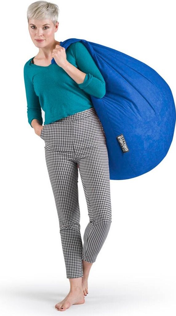 Sedací vak EASY XL tmavomodrý Obrázok produktu 4