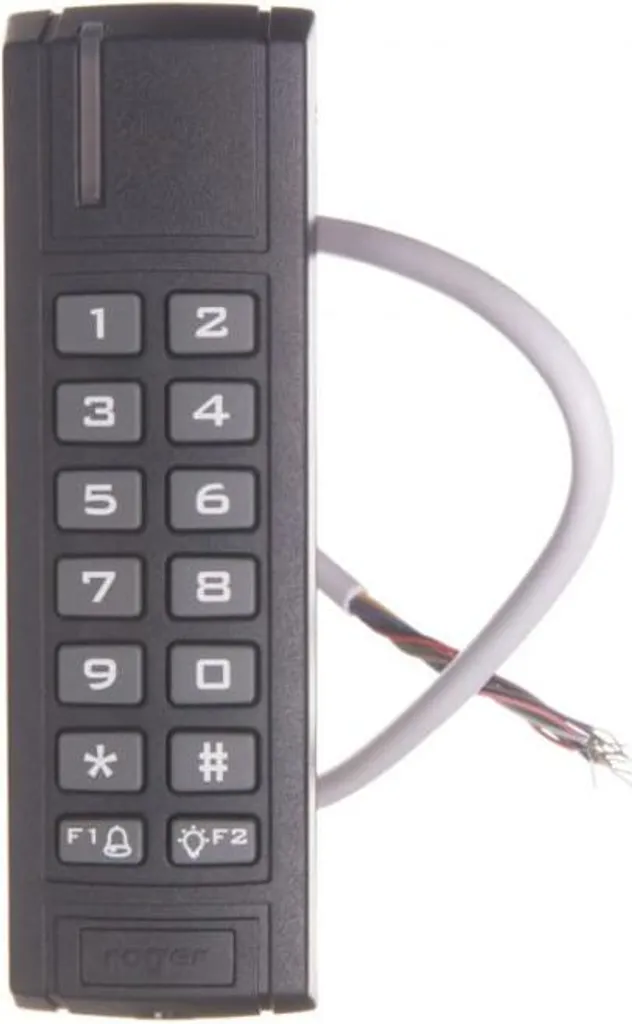 Lecteur de proximité PRT12EM-G avec clavier EM 125 kHz UNIQUE gris foncé