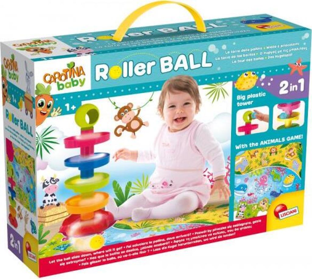 Carotina Baby Roller Ball Tor kulkowy 76482 LISCIANI