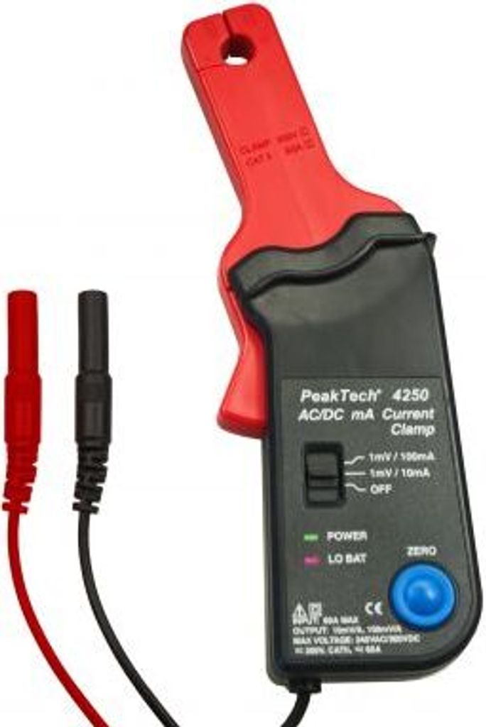 PeakTech P 4250 - Stromzangenadapter füberr Multimeter  60 Produktbild 
