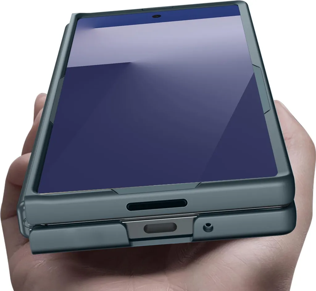 Cover Slim per Samsung Z Fold 7 Argento | PC Matte Shockproof - 6