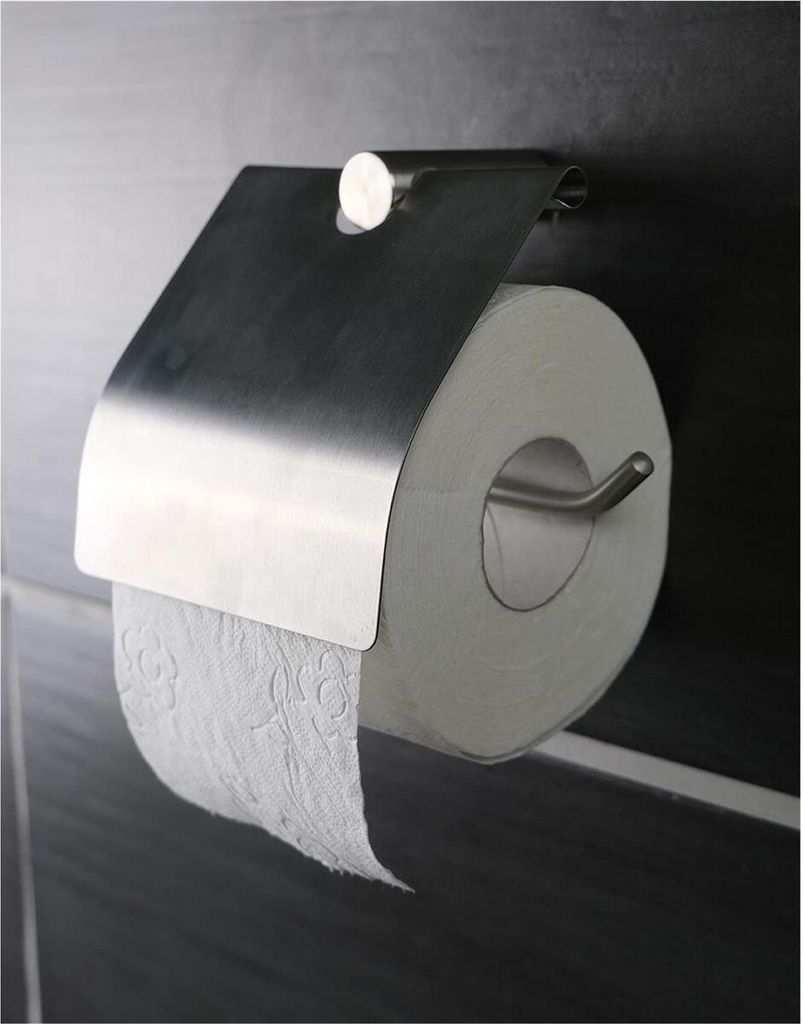 BOURGH Papierhalter mit Abdeckung / aus der Serie TOSCA 14733