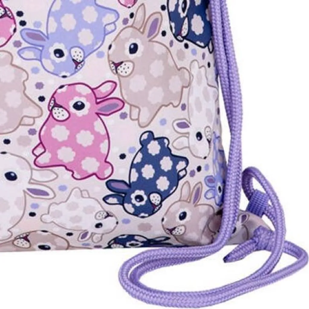 CoolPack Sac à chaussures Vert White Bunny - Housse de transport 1 pc