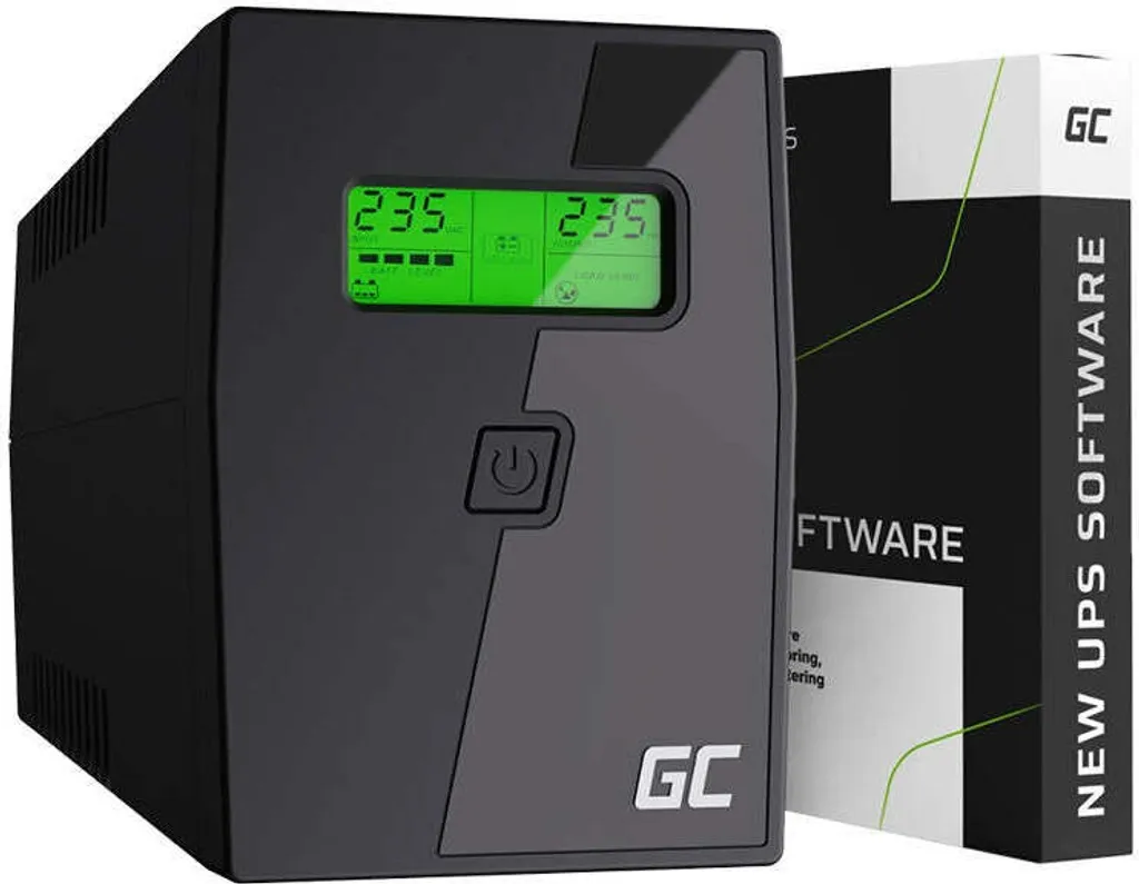 Onduleur pour PC et Télétravail Green Cell 800VA UPS02 Line-Interactive - 10