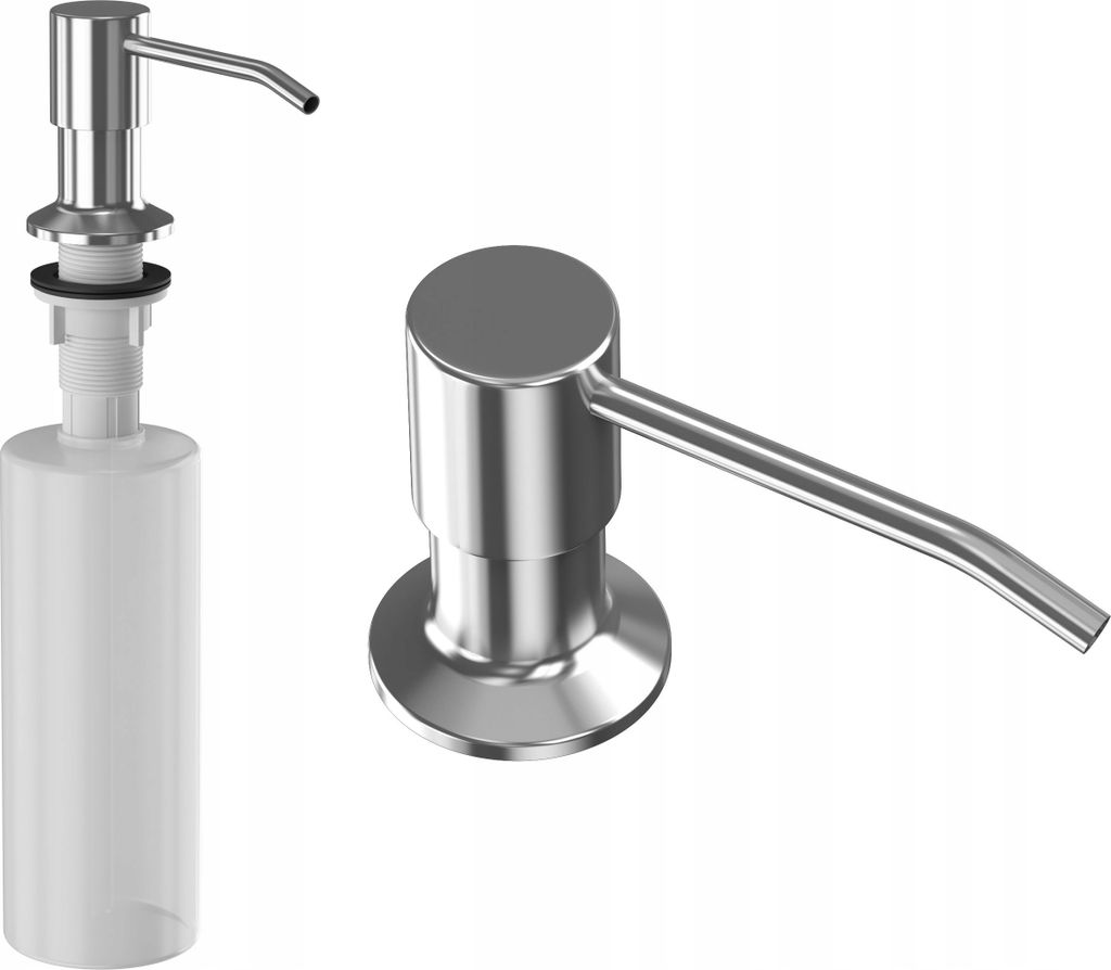 Granitan | Seifenspender SPENDER - 400 ml - Chrome - Korrosionsbeständig - Praktisches Design