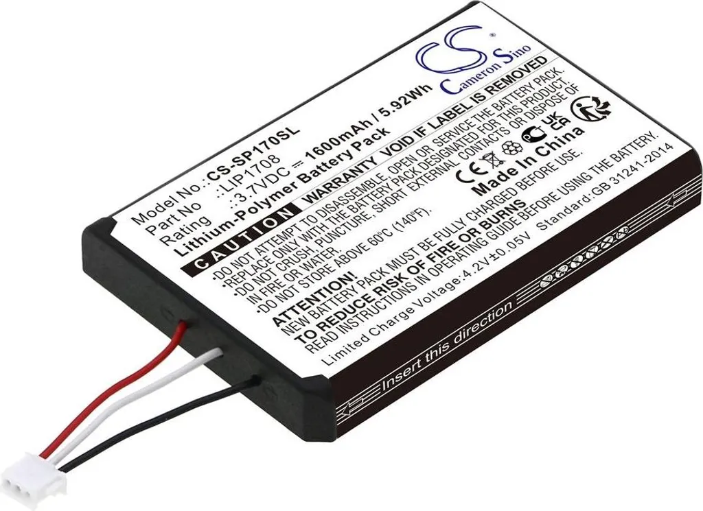 Batterie de Rechange Lithium pour Manette DualSense PS5 de Sony 3.65V