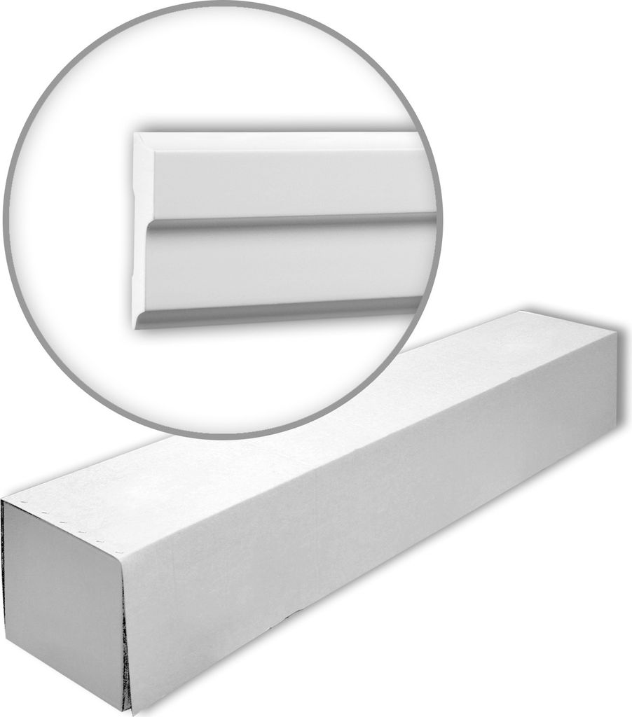 Profhome 151342 Wand- und Friesleisten 1 Karton SET mit 18 Zierleisten | 36 m