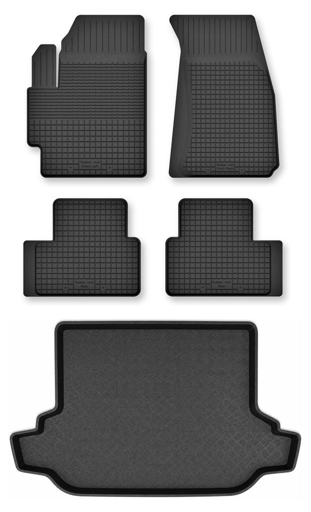Gummimatten + Kofferraumwanne für Subaru Forester III Produktbild 