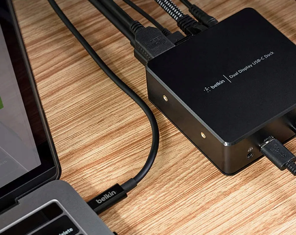 Belkin USB-C Dual Display Docking Station INC002vfBK avec DisplayLink - 13
